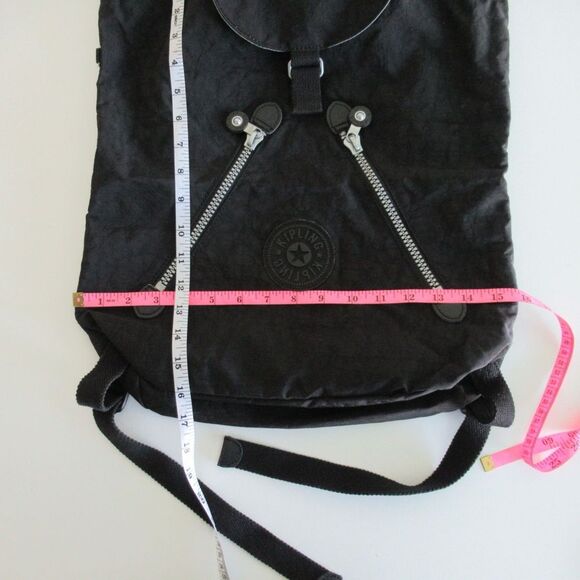 Kipling Heritage Drawstring Backpack in Black Nylon main image 8